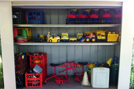 CHILDCARE CENTER PLAYGROUND STORAGE